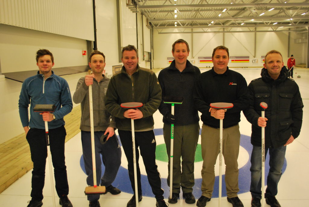 Trondheim Snooker på besøk hos Trondheim Curling